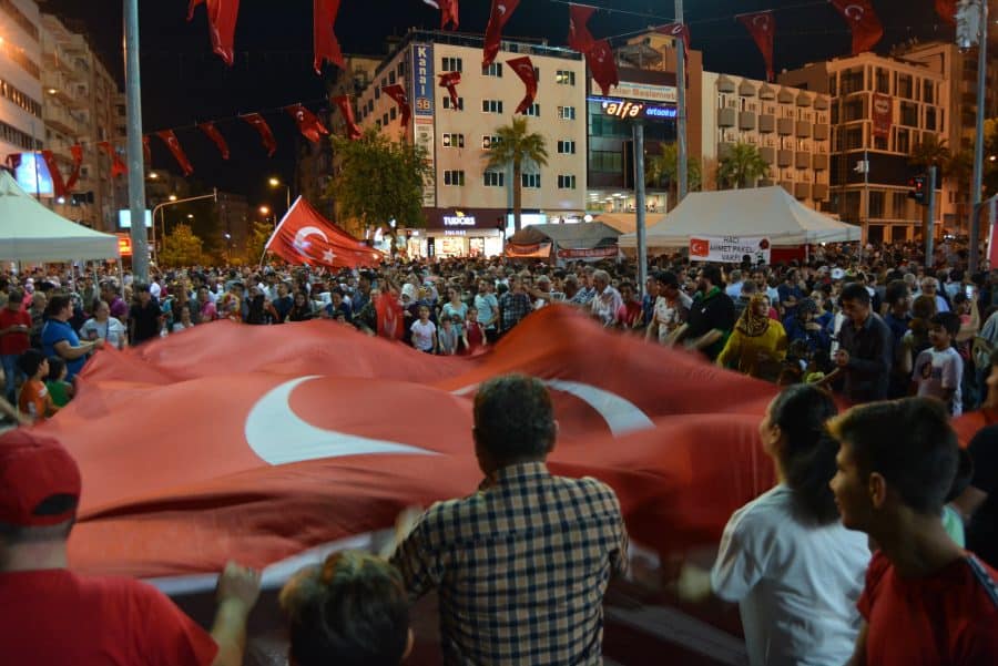 15 TEMMUZ ETKİNLİĞİ, DENİZLİ’DE DE GERÇEKLEŞTİ…