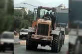 KEPÇE İLE BİRLİKTE, POLİSİ DE KAÇIRDI(!)