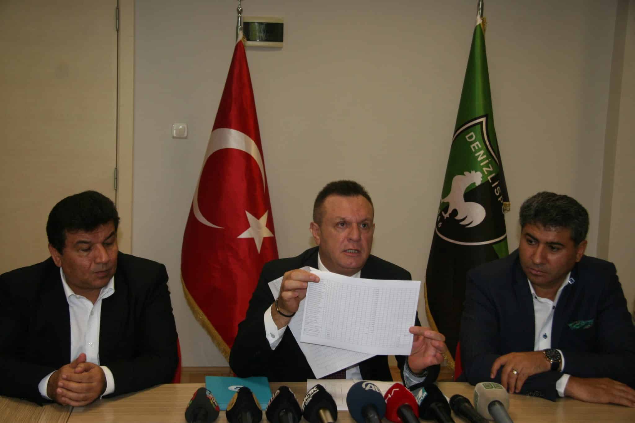 İŞTE DENİZLİSPOR’UN BORÇ YÜKÜ…
