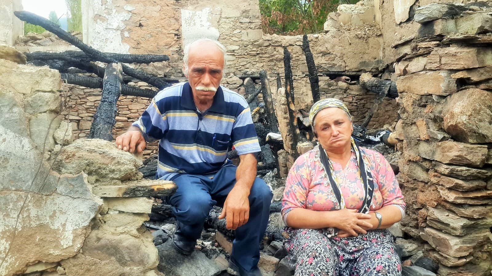 Buldanlı Ailenin Evleri Yandı…