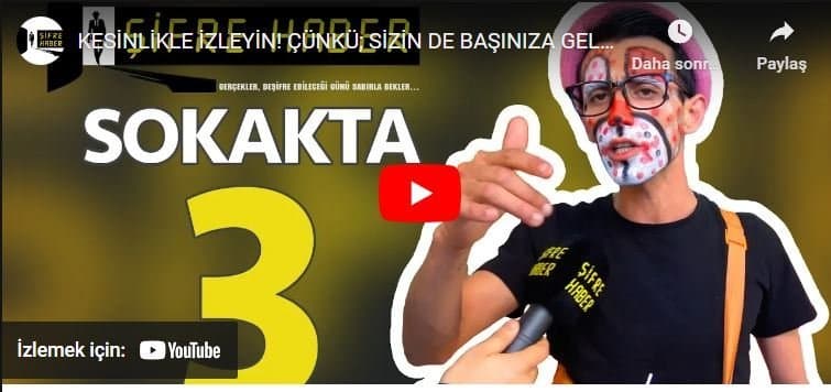 SOKAKTA- KESİNLİKLE İZLEYİN! ÇÜNKÜ; SİZİN DE BAŞINIZA GELEBİLİR…