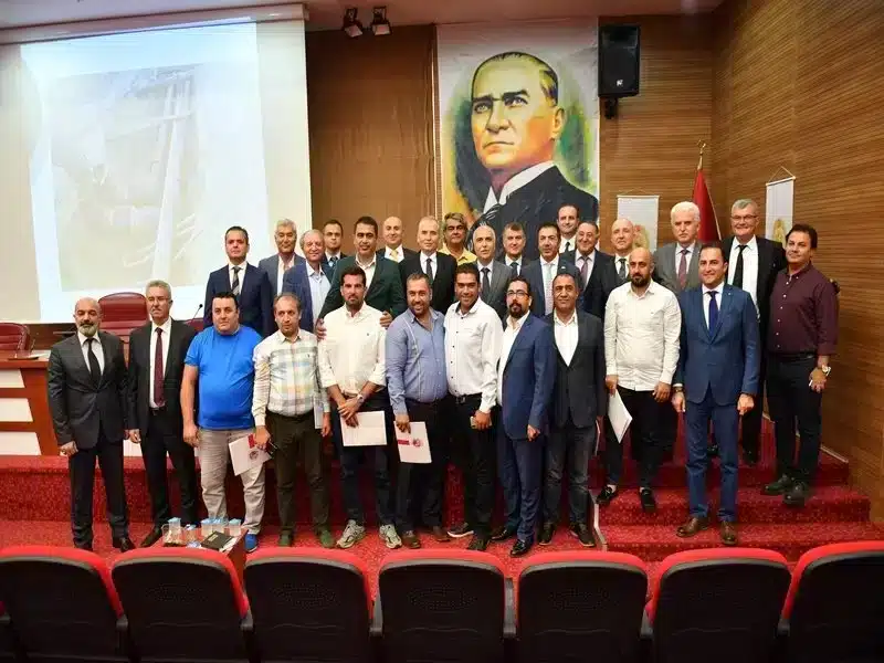 YATIRIMCI FİRMALARA, ARSA TAHSİS BELGELERİ VERİLDİ…
