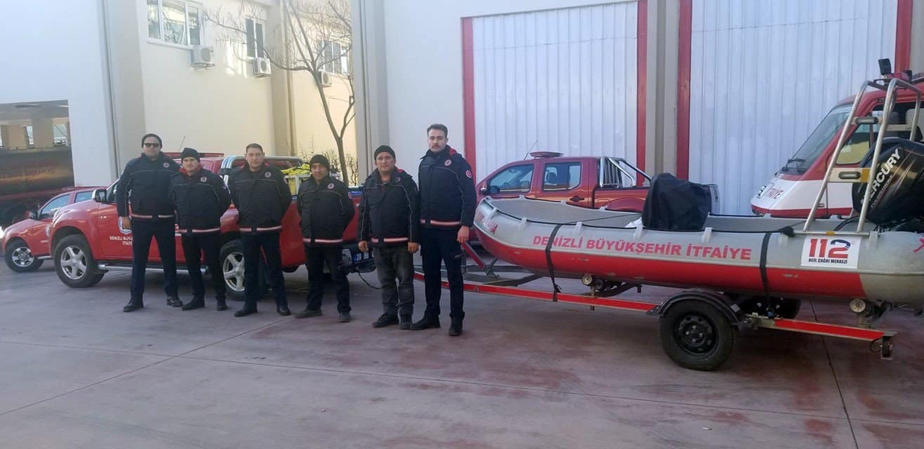 DEPREM BÖLGESİNE, DENİZLİ’DEN EKİP DESTEĞİ…