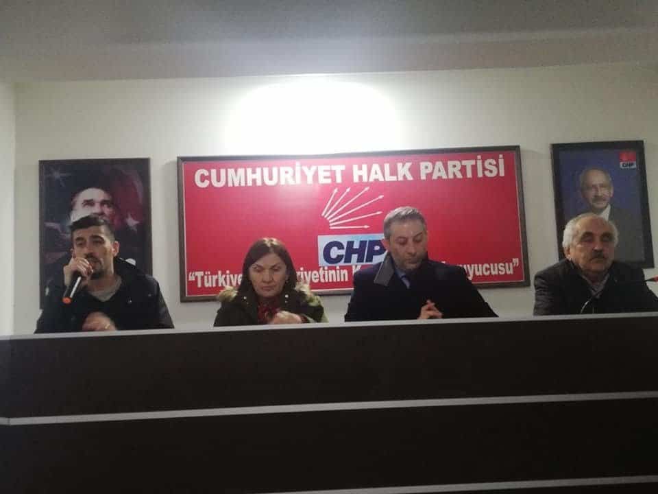 CHP İL ÖRGÜTÜ, KONGRE SÜRECİNİ DEĞERLENDİRDİ…