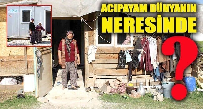 DÜNYAYA YARDIMLA ÖVÜNÜYORUZ AMA…