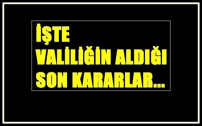 KİMLER, NE ZAMAN DIŞARI ÇIKABİLECEK…