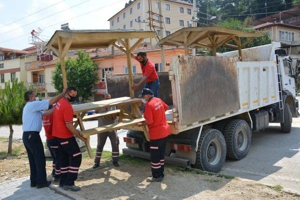 İKİ BELEDİYEDEN ÖRNEK DAYANIŞMA…