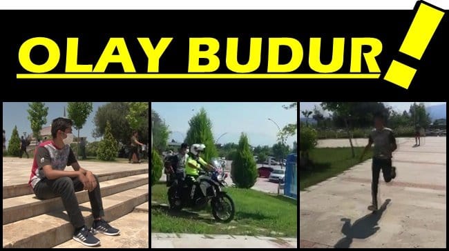 ‘TEŞEKKÜRLER POLİS ABİ…’