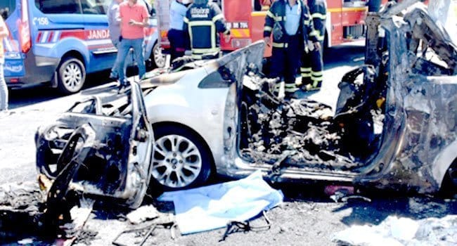 2019 YILINDA TRAFİK KAZALARINDA 96 KİŞİ HAYATINI KAYBETTİ…