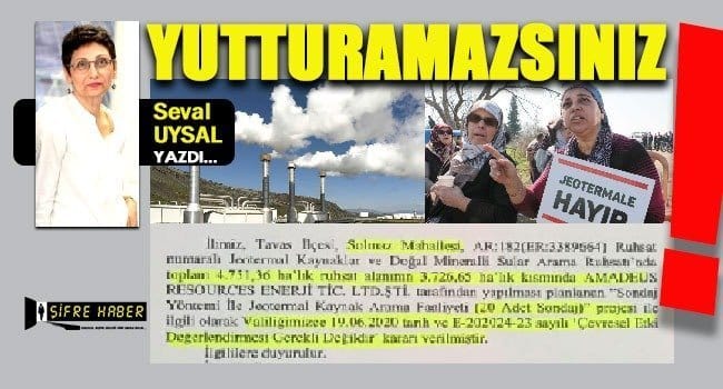 SEVAL UYSAL, TAVAS OVASI, JES GERÇEĞİNİ YAZDI…