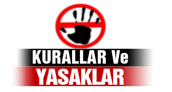 YASAK YAĞMURU: SOKAK DÜĞÜNLERİ, KERMESLER, TOPLANTI VE YÜRÜYÜŞLER YASAKLANDI…