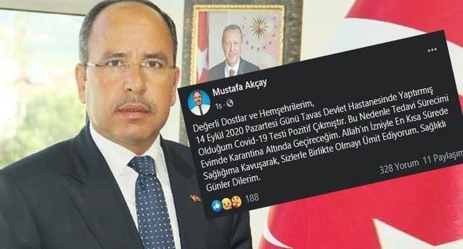 BEYAĞAÇ BELEDİYE BAŞKANI’NIN KORONA VİRÜS TESTİ POZİTİF ÇIKTI…