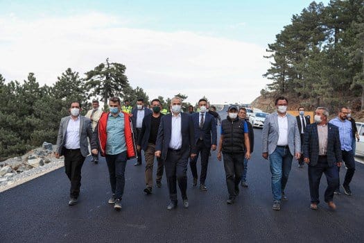 KAYAK MERKEZİ’NİN YOL SORUNU ÇÖZÜLDÜ…