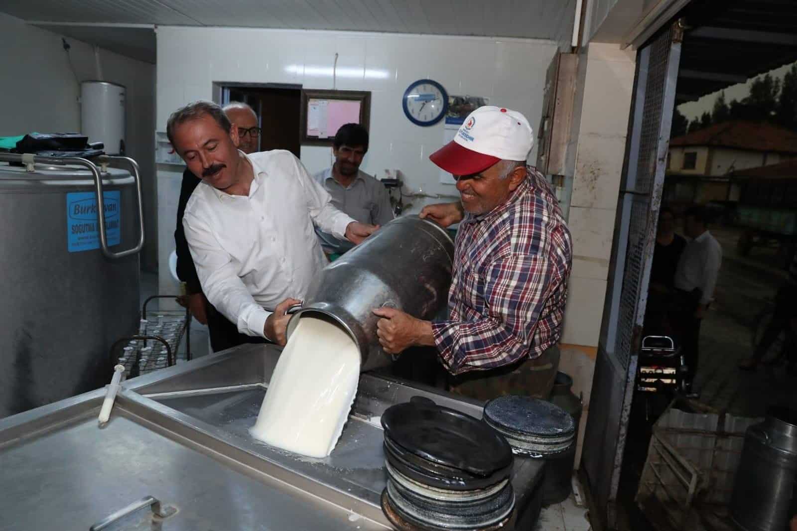 TİN’DEN, SÜT ÜRETİCİLERİNE MÜJDE…