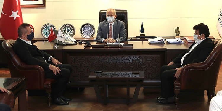 YEŞİL SİYAHLI YÖNETİMDEN BAŞKAN ZOLAN’A ZİYARET…