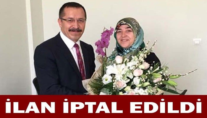 BEKLENEN İPTAL…