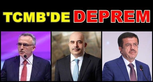 MERKEZ BANKASI BAŞKANI GÖREVDEN ALINDI, ZEYBEKCİ’YE YENİ GÖREV VERİLDİ…
