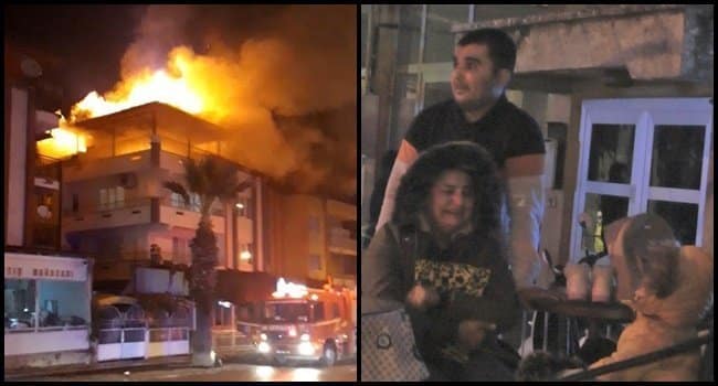 DUMANI FARK EDEN BABA, HEM AİLESİNİ HEM MAHALLEYİ KURTARDI…