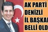 ak parti denizli il baskani belli oldu