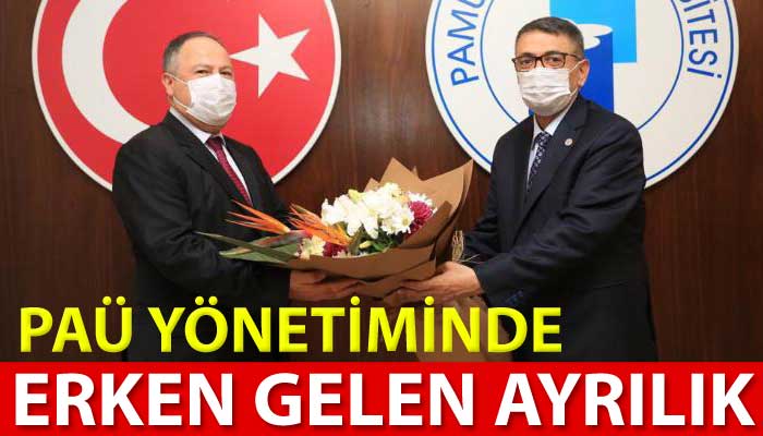 PAÜ REKTÖR YARDIMCISI DEMİRKAN, GÖREVİNDEN AYRILDI…