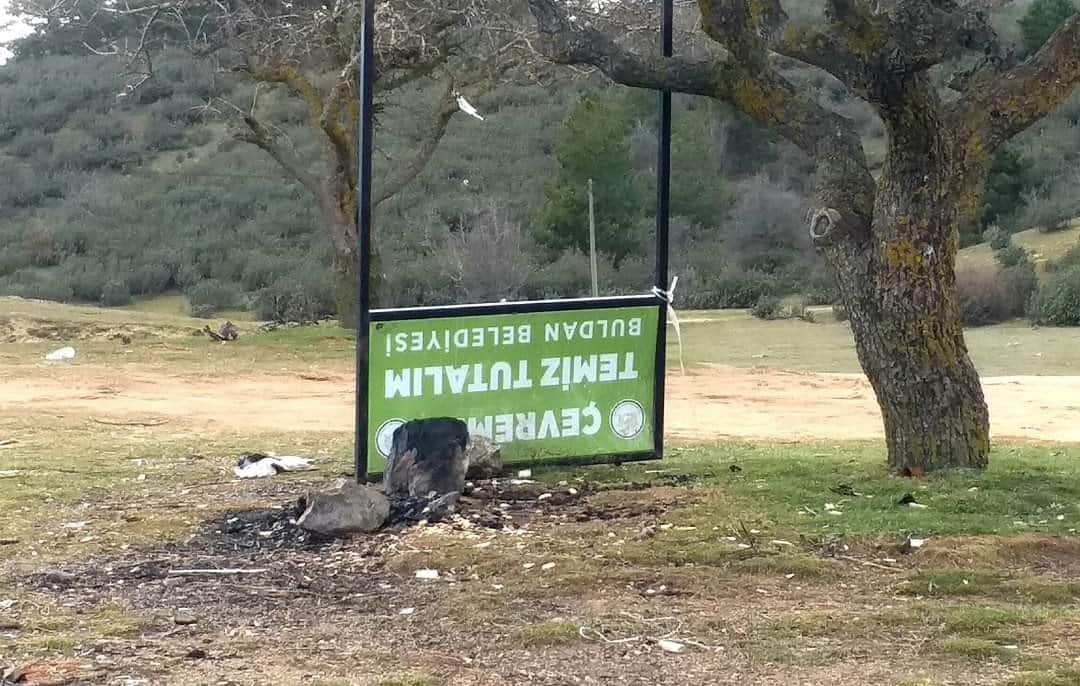 YAYLA GÖLÜ ÇÖPLÜĞE DÖNDÜ…