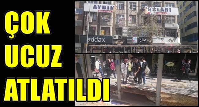 DEV TABELA, DURAĞIN ÜZERİNE DÜŞTÜ…