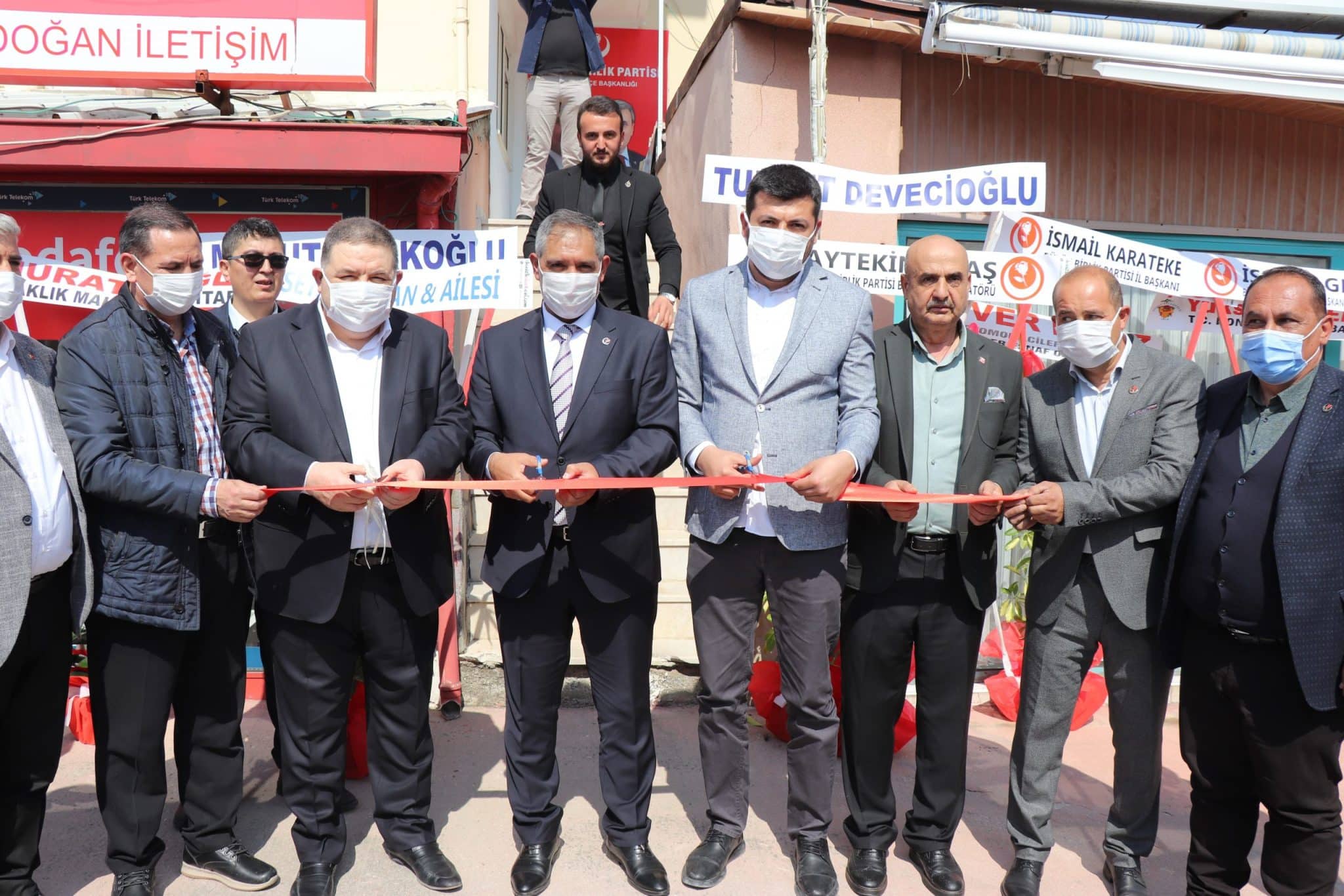 BÜYÜK BİRLİK PARTİSİ, HONAZ İLÇE BİNASI AÇILDI…