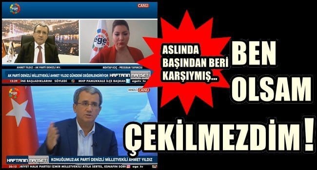 YILDIZ: HAVADAN NEM KAPILDI; BU TARTIŞMA HİÇ OLMAMALIYDI…