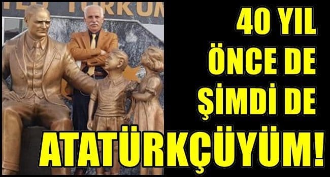 O MÜDÜR, ATATÜRK SEVDALISI ÇIKTI…