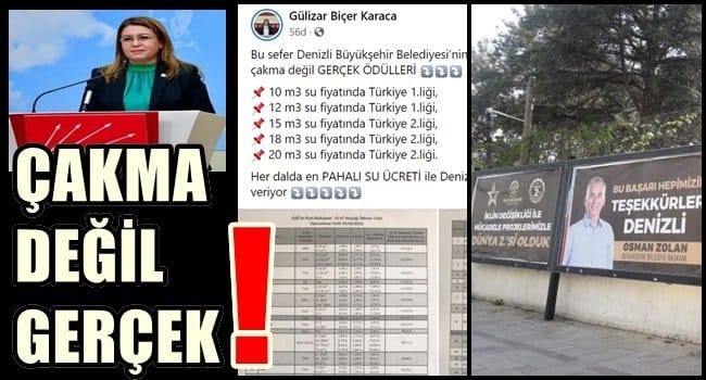 KARACA: ZOLAN’A, EN PAHALI SUYU İÇİREN BAŞKAN ÖDÜLÜNÜ VERMEK LAZIM!