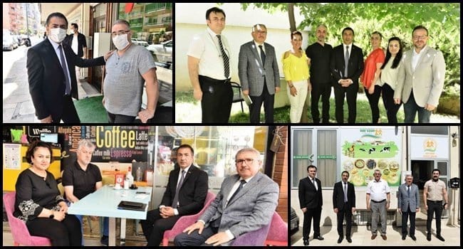 DTO BAŞKAN VE YÖNETİMİ, DERT DİNLEME TURUNA ÇIKTI…