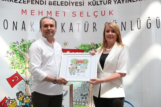 İLK YAYIN, KARİKATÜRİST SELÇUK’UN ESERİ OLDU…