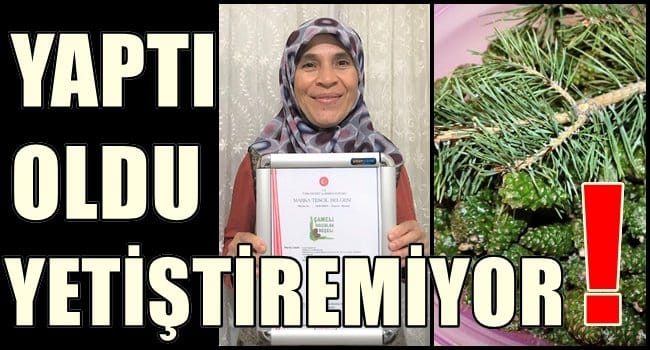 AYŞE HANIM, BAŞARISINI MARKA TESCİLİYLE TAÇLANDIRDI…