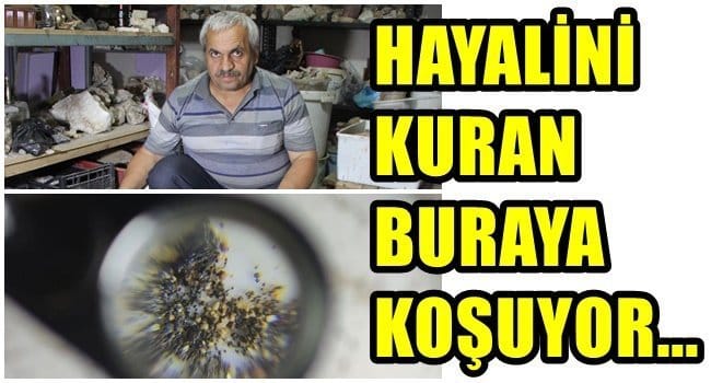 TOPRAK NUMUNESİ ALAN, BU ADAMA KOŞUYOR…