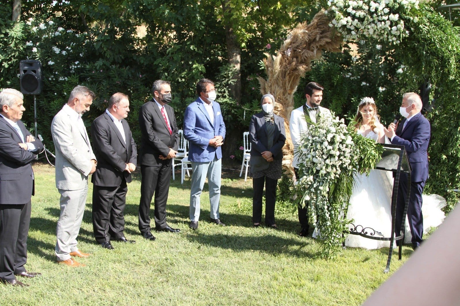 ALKAYA VE DUMAN AİLELERİNİN, BÜYÜK İLGİ ÇEKEN 11 ŞAHİTLİ NİKAHI…