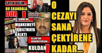 Akışık: Senin Peşini Bırakmayacağım Başkan!