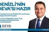 ALİ BABACAN, KURMAYLARIYLA DENİZLİ’YE ÇIKARMA YAPIYOR…