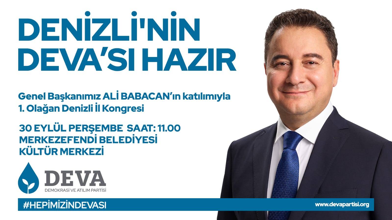 ALİ BABACAN, KURMAYLARIYLA DENİZLİ’YE ÇIKARMA YAPIYOR…