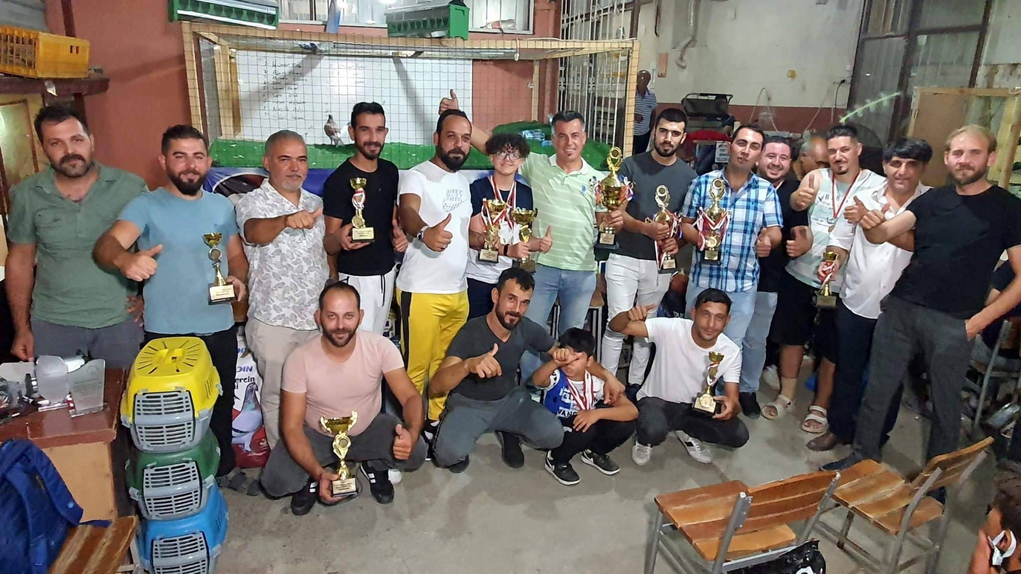 AYDIN’DAN DENİZLİ’DEKİ ADRESE ULAŞTILAR, MADALYALARI TOPLADILAR…
