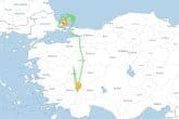 Denizli-İstanbul Uçağında Korku Dolu Anlar Yaşandı...