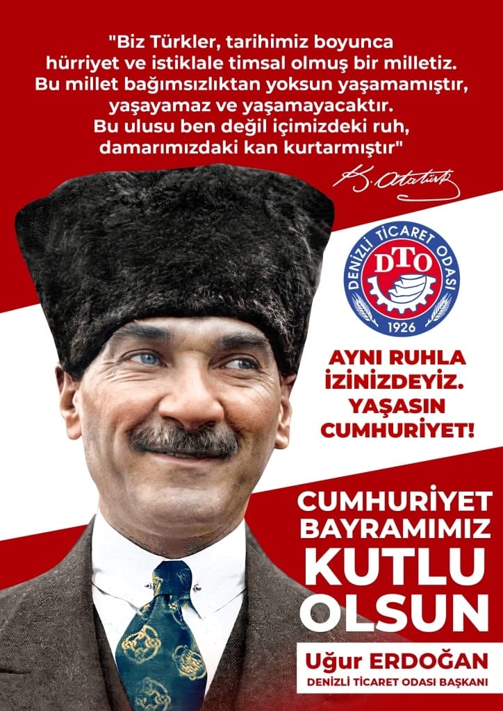 DTO CUMHURİYET BAYRAMI KUTLAMASI...