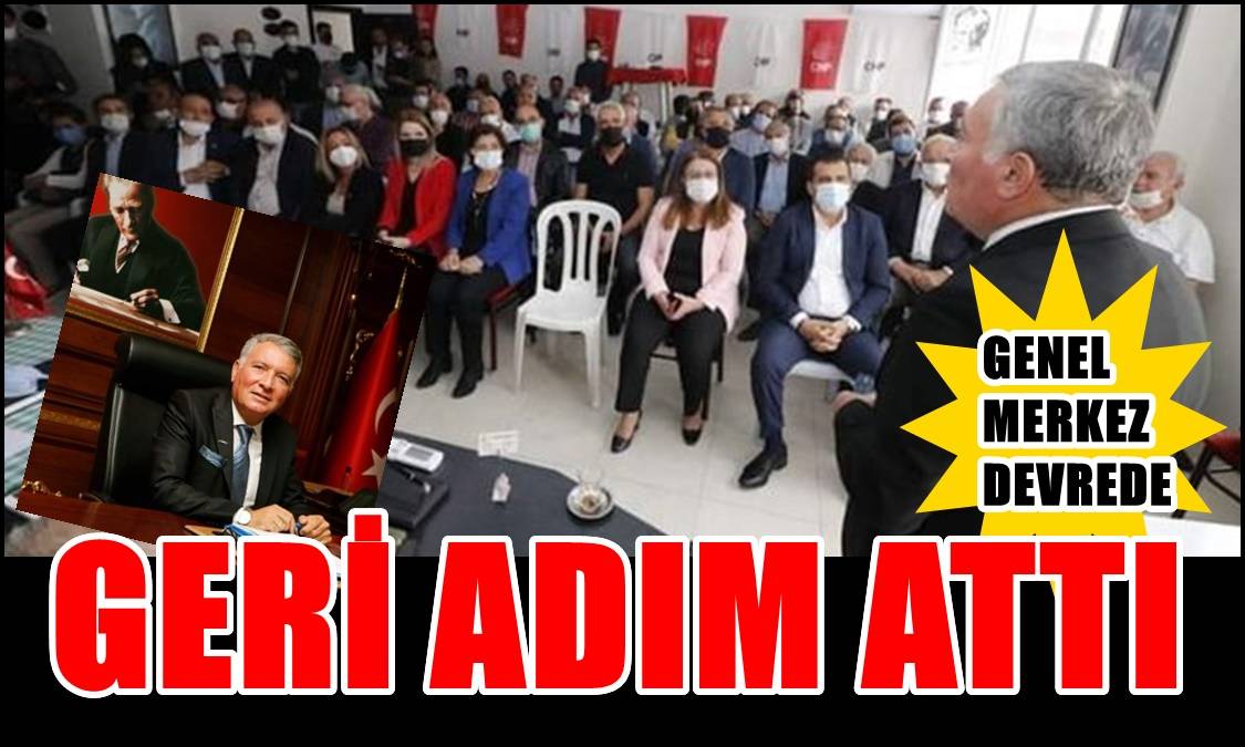 KEPENEK İSTİFADAN VAZGEÇTİ…