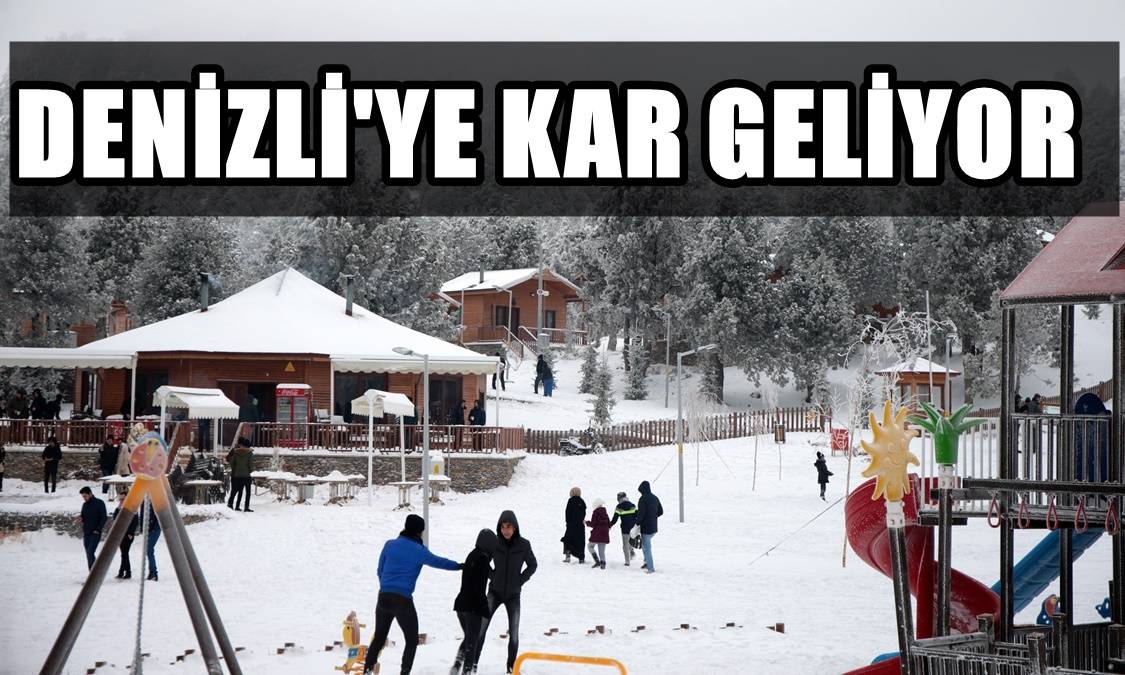Meteorolojiden Denizli İçin Kuvvetli Kar Yağışı Uyarısı…