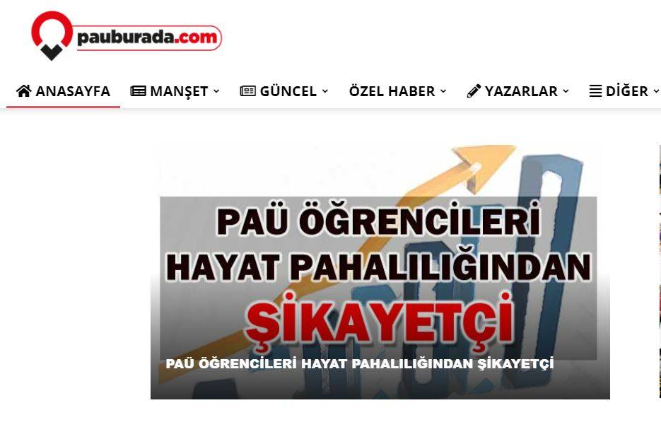 PAÜ ÖĞRENCİLERİ KONUŞTU: EN BÜYÜK SORUNUMUZ PAHALILIK…