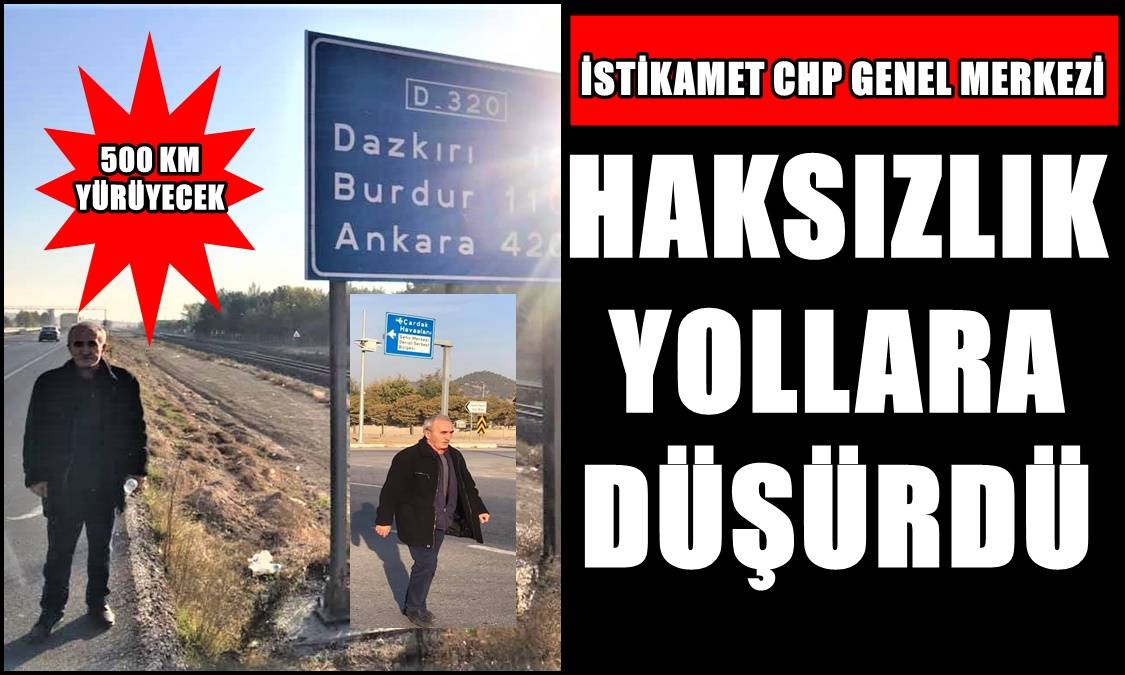 SESİNİ DUYURAMAYINCA, YOLLARA DÜŞTÜ…