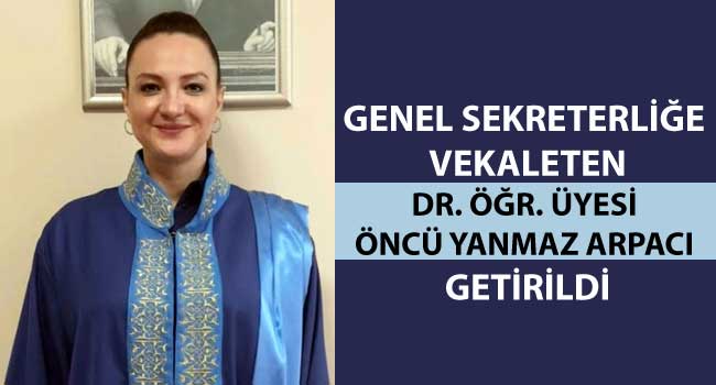 PAÜ’ye Genel Sekreter Dayanmıyor…