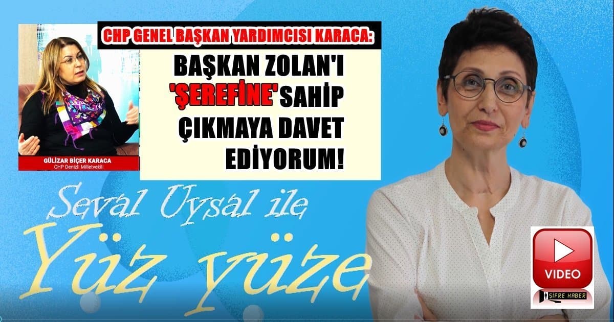 Karaca: Başkan Zolan’ı Şerefine Sahip Çıkmaya Davet Ediyorum…