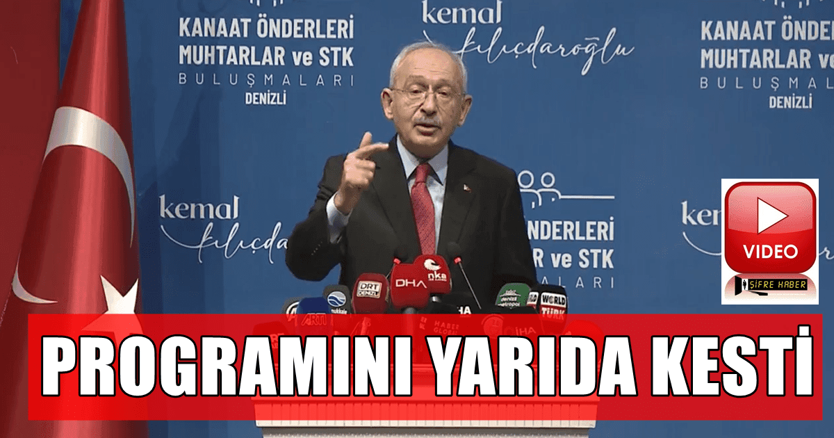 Kılıçdaroğlu, Gelişmeleri Ankara’dan Takip Edecek…