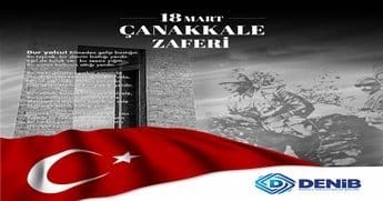 DENİB 18 Mart Çanakkale Zaferi Kutlaması