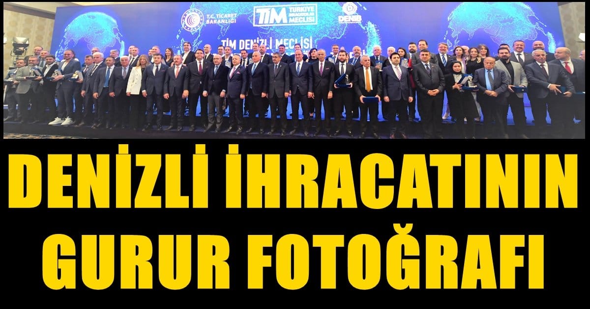 İşte DENİB’in 2021 Yılı İhracat Yıldızları…